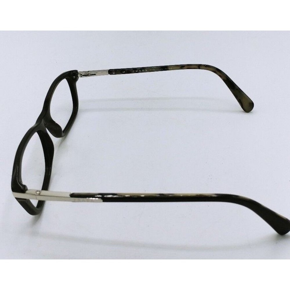 PRADA Eyeglasses Frames VPR 1AB-101 52-17-135 Black Frame ~Made in Italy - Picture 2 of 6